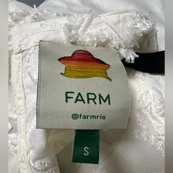 FARM Rio Cream Textured Blouse - Picture 5 of 8